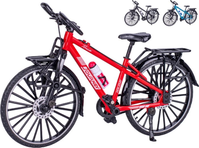 Bici da dita modello in metallo 18 cm - 1 pezzo