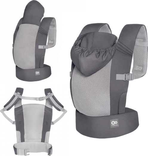 Marsupio ergonomico Kinderkraft Carrybee nero