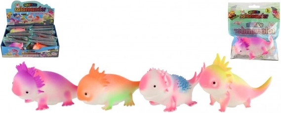 Salamandra antistress in silicone per bambini e adulti