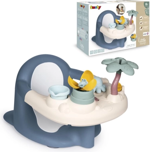 Sedile da bagno 2 in 1 con piano giochi