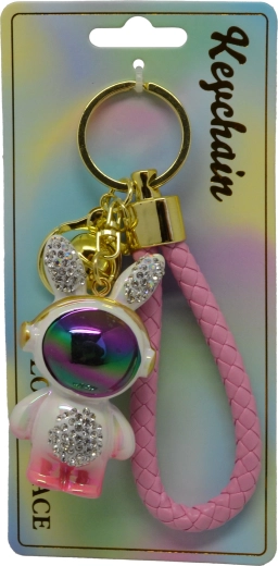 Portachiavi Coniglio Astronauta