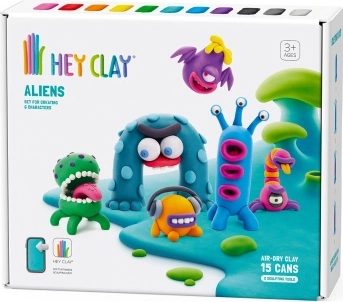 HEY CLAY pasta modellabile Alieni