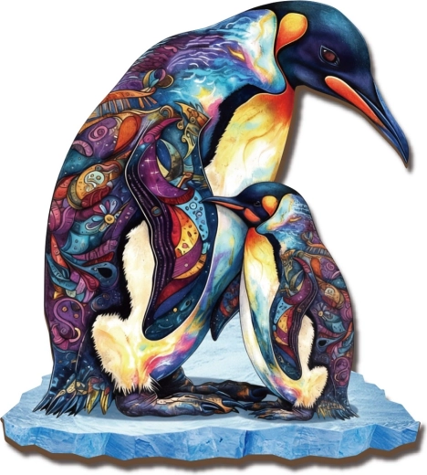 2Kids Toys puzzle in legno pinguini