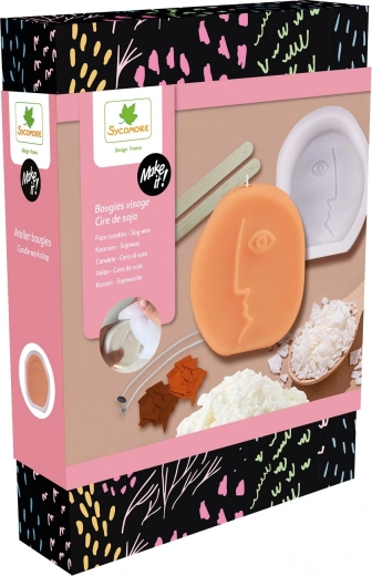 Falli! - candele di cera di soia - facce