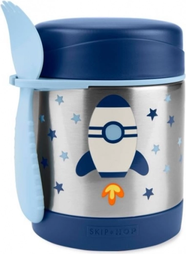 Skip Hop Spark Style termos per alimenti con cucchiaio-forchetta razzo 325 ml