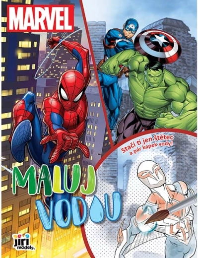 Marvel: dipingere con l’acqua A4