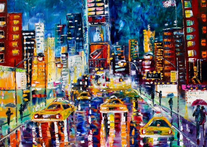 Puzzle Luci di New York 1000 pezzi