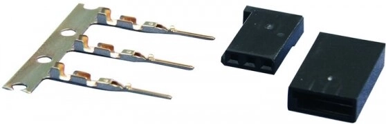 Set di connettori per servi JR JAMARA, 3 pezzi
