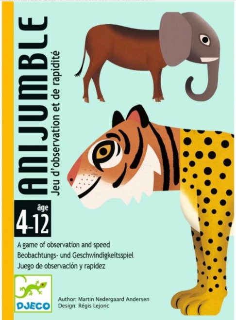 Gioco di carte Djeco Anijumble