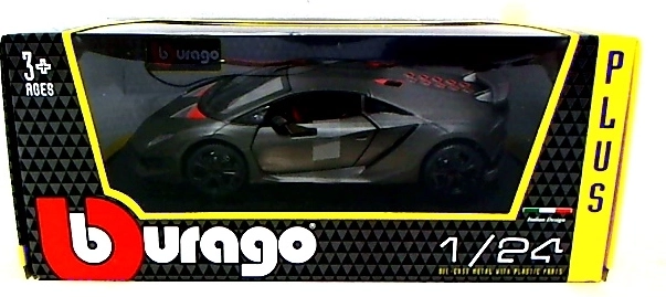 Modello Lamborghini Sesto Elemento 1:24 Grigio Metallizzato