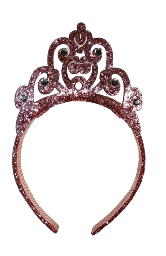 Cerchietto con corona per piccole principesse