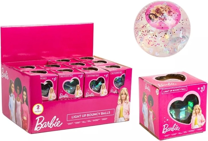 Palla Barbie LED con glitter