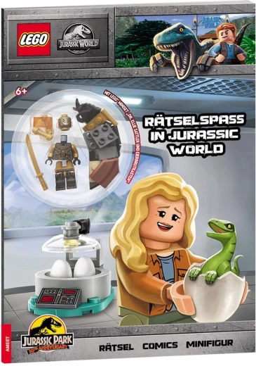 LEGO Jurassic World – divertente risoluzione di enigmi in Jurassic World con la minifigure della Dott.ssa Ellie Sattler - 1 pezzo