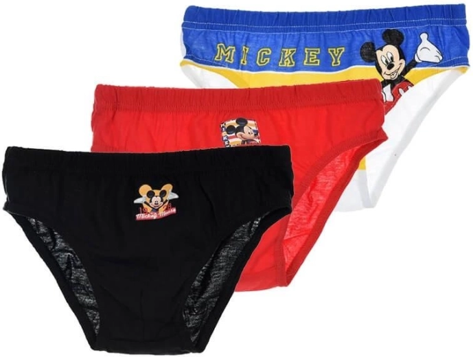 Set di slip da bambino Disney Mickey (3 pz)