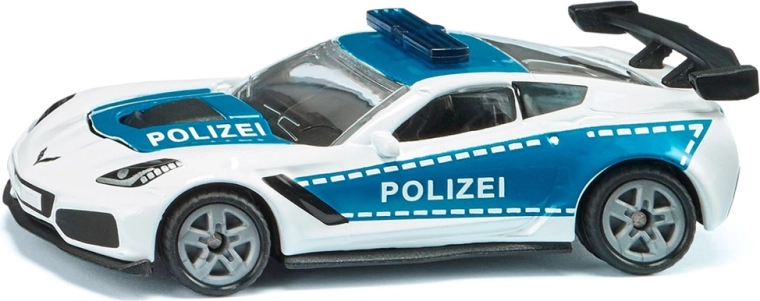 Siku auto della polizia Chevrolet Corvette ZR1