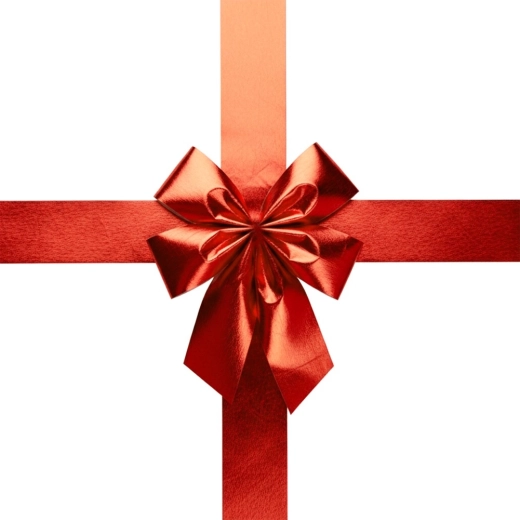 Fiocco decorativo per porta rosso 33 × 42 cm