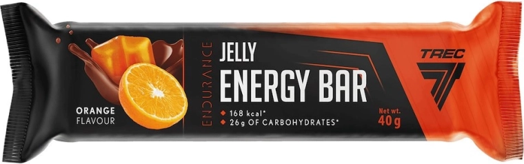 Trec Endurance barretta energetica gelée al gusto arancia 40 g