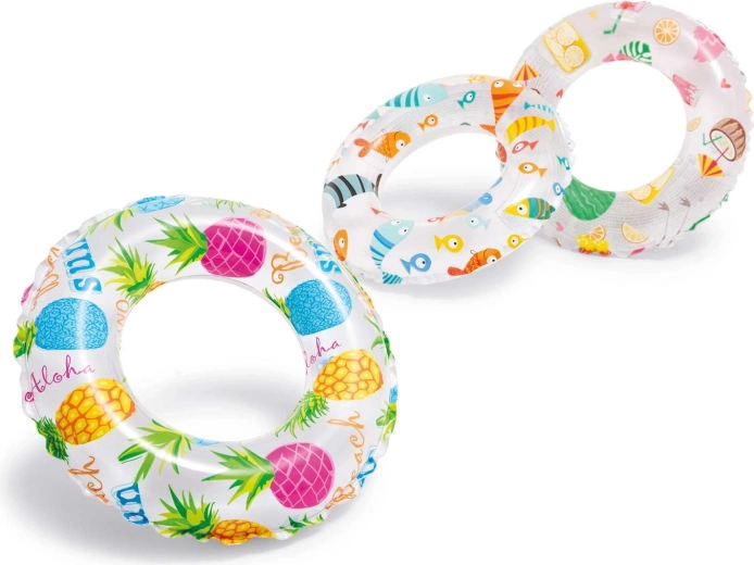 Ciambella gonfiabile per l’acqua 51 cm INTEX – motivi estivi