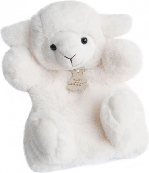 Pupazzo Burattino Pecora in Peluche Doudou 25 cm