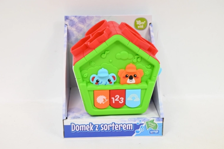 Casetta educativa con sorter