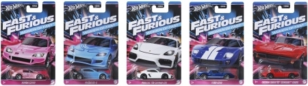 Hot Wheels auto tematica Fast & Furious 1:64