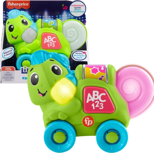 Giocattolo Interattivo Camaleonte di Fisher-Price Link Squad