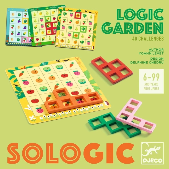 DJECO Gioco di logica Sologic - Giardino