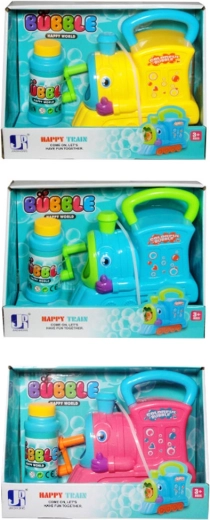 Set per bolle di sapone – locomotiva colorata