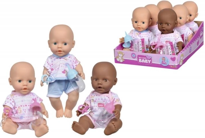 Bambola Neonato - beve e fa pipì 30 cm