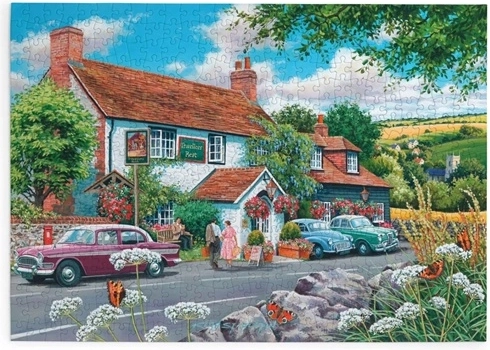 House of Puzzles Pausa lungo il viaggio – puzzle con 500 pezzi grandi