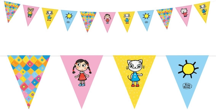 Ghirlanda di carta KICIA KOCIA 2,5 m