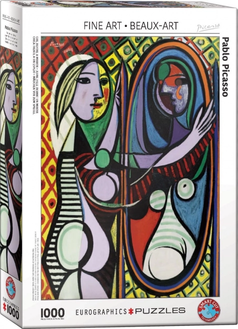 EUROGRAPHICS puzzle Ragazza davanti allo specchio – 1000 pezzi