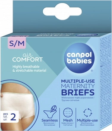 Canpol babies Mutandine multifunzione S/M post parto 2 pz