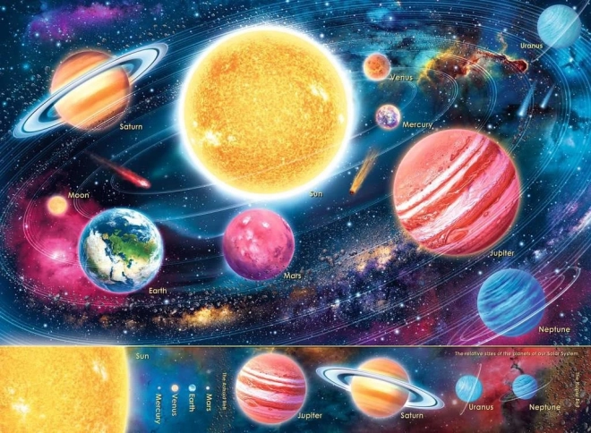 Puzzle Ravensburger Sistema Solare XXL 300 pezzi