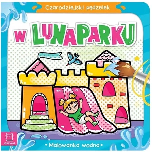 Magici acquerelli ad acqua al luna park