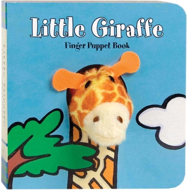 Chronicle Books libro burattino Piccola Giraffa