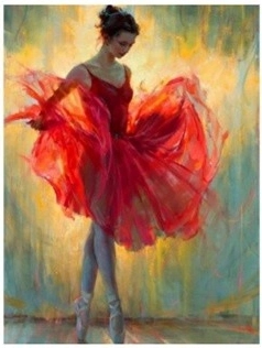 Mosaico di diamanti - Ballerina