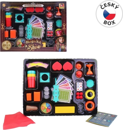 Set da mago 15 in 1 per bambini
