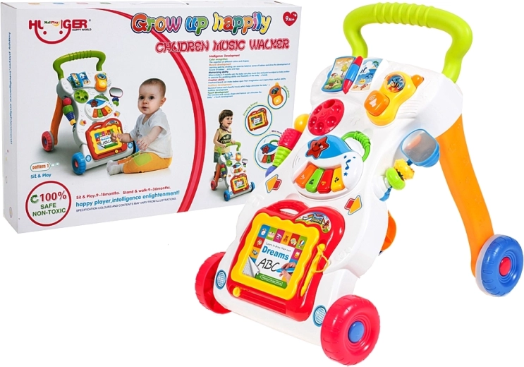 Girello spingibile 3 in 1