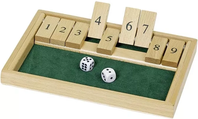 Gioco da viaggio Shut the box II