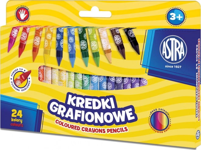 Pastelli kaolinici ASTRA 24 pz