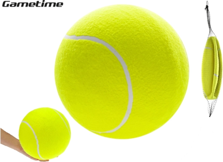 Palla da tennis gigante 24 cm in rete GAMETIME