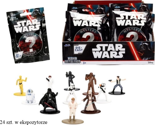 Jada STAR WARS mini figurina in metallo 4 cm – bustina a sorpresa