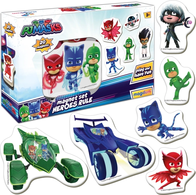 Set di magneti PJ MASKS Pigiami per bambini