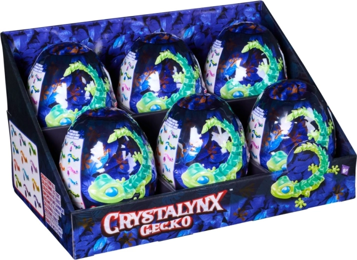 Geco flessibile CRYSTALYNX nell’uovo misterioso