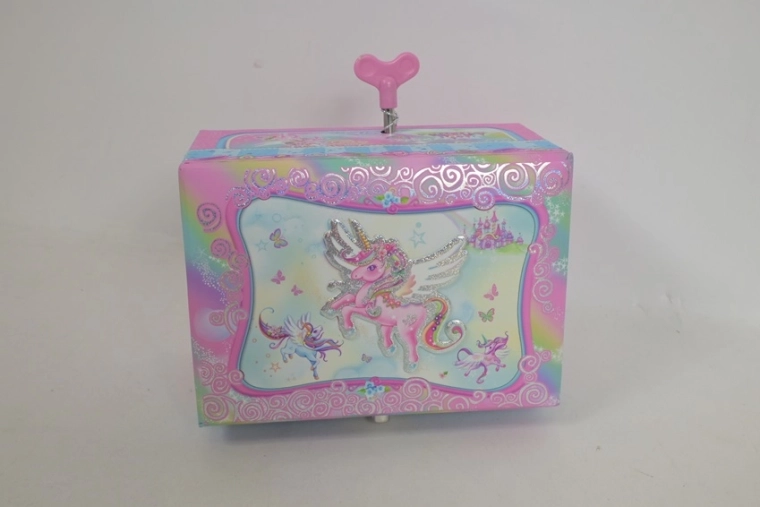 Portagioie musicale Pecoware con unicorno