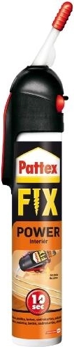 Pattex Power Fix DIY adesivo di montaggio autosparante per interni 250 g