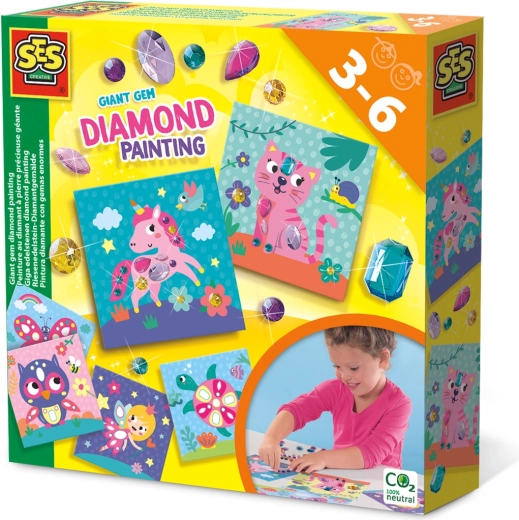 SES Pittura e creazione animaletti diamantati