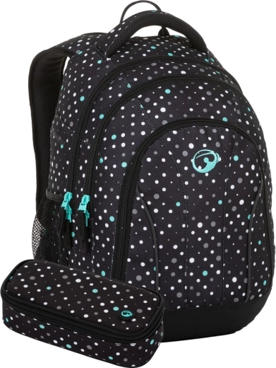 Bagmaster Supernova 23 set scolastico per studenti nero-turchese