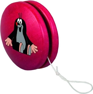 Jojo rosso con motivo Krtek